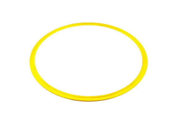GL-7640344752239-Flat plastic Hula-Hoop in PVC &#216; 40cm | Yellow