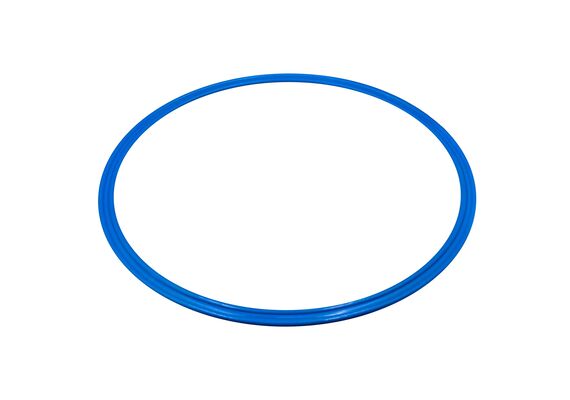 GL-7640344752246-Flat plastic Hula-Hoop in PVC &#216; 40cm | Blue