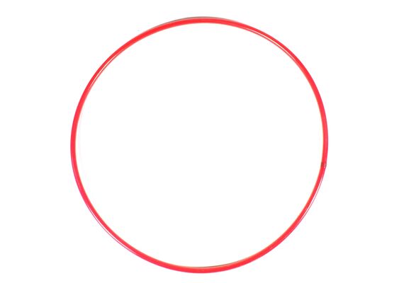 GL-7640344753625-PVC round hoop for rhythmic gymnastics &#216; 80cm | Red