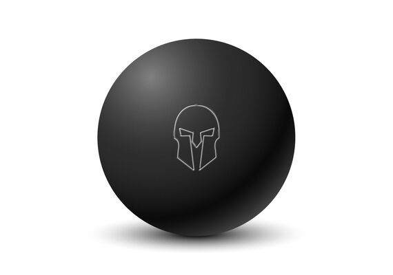 GL-7640344756176-Ebonite massage ball &#216; 7cm | Black