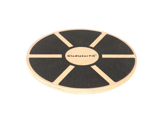 GL-7649990755021-Wooden balance board for balance and coordination &#216; 39cm