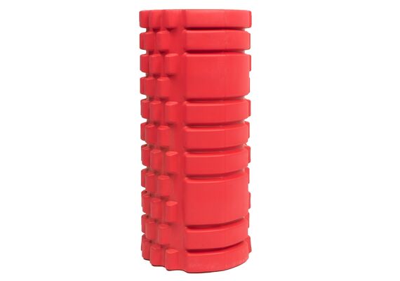 GL-7649990879420-33cm foam massage roller without spikes &#216; 14cm | Red