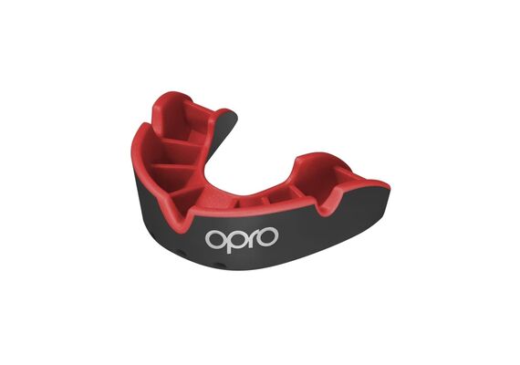 OP-102503001-OPRO Self-Fit&nbsp; Junior Silver - Black/Red