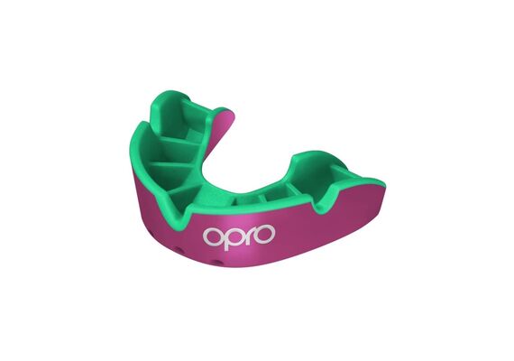 OP-102503003-OPRO Self-Fit&nbsp; Junior Silver - Pink/Green