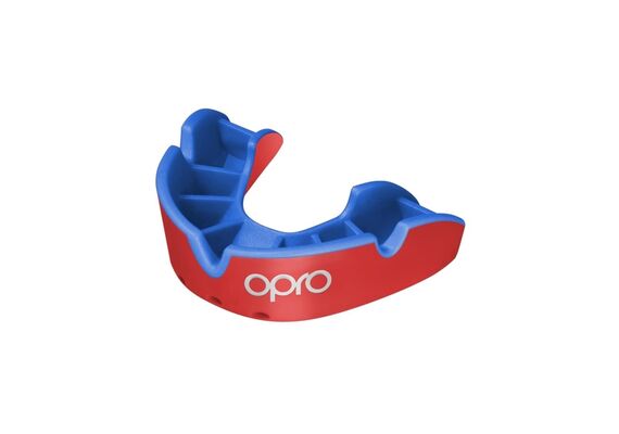 OP-102503004-OPRO Self-Fit&nbsp; Junior Silver - Red/Dark Blue