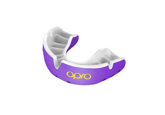 OP-102505003-OPRO Self-Fit Junior Gold - Purple/Pearl - NEW