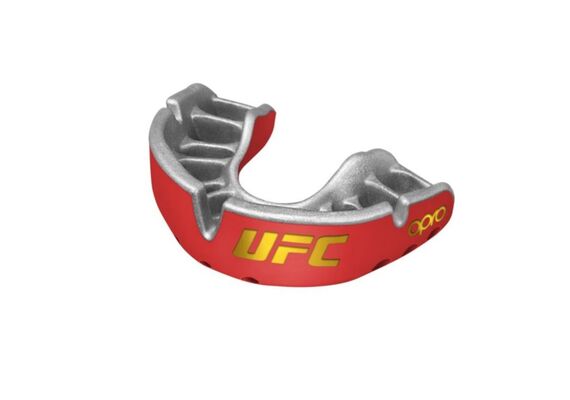 OP-102517002-OPRO Self-Fit UFC&nbsp; Junior Gold - Red/Silver