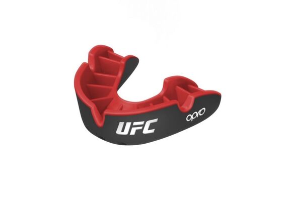 OP-102514001-OPRO Self-Fit UFC&nbsp; Silver - Black/Red