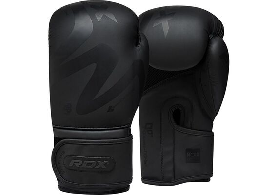 RDXBGR-F15MB-10OZ-Boxing Glove F15 Matte Black-10Oz