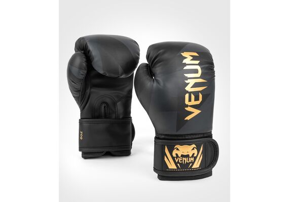 VE-04688-126-4OZ-Venum Razor Boxing Gloves - For Kids - Black/Gold - 4 Oz