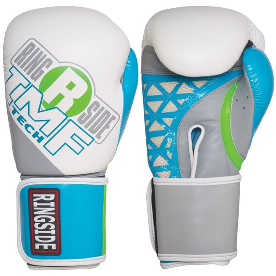 RSMFWTG WH.BL 10OZ-Ringside Women's Cut IMF Tech Sparring Gloves