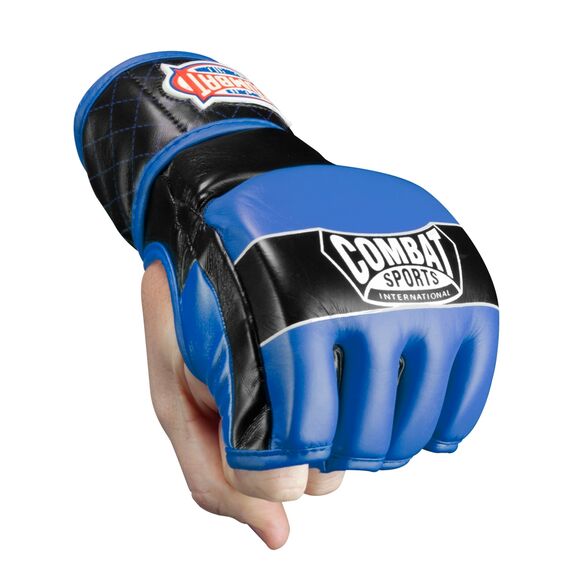 CSIFG16 BK.BLLARGE-Combat Sports Traditional MMA Fight Gloves