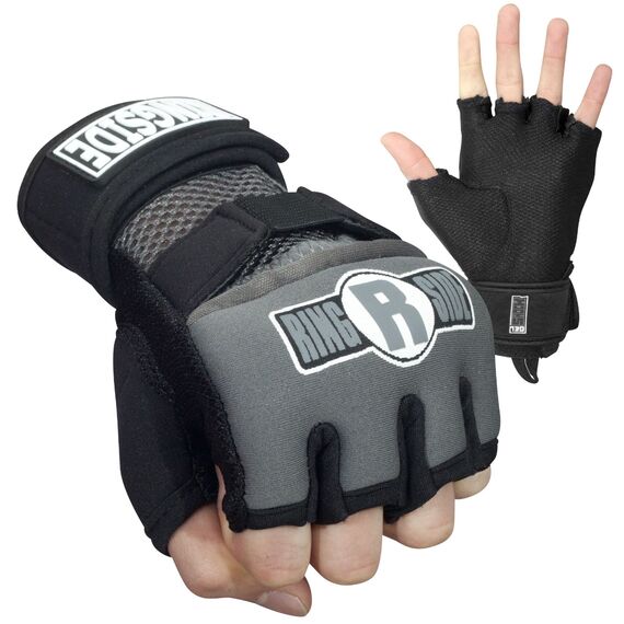 RSGELHW2 GY/BKLARGE-Pro Undergloves with Gel Padding