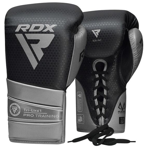 RDXBGM-PTTL1S-10OZ-Boxing Gloves Mark Pro Training Tri Lira 1 Golden-16OZ