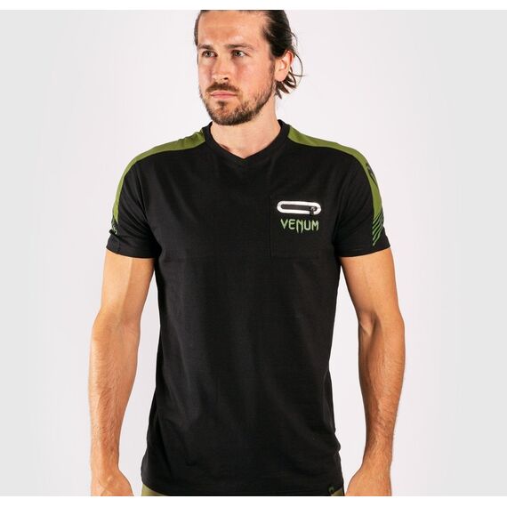 VE-03757-539-S-Venum Cargo T-shirt - Black/Green