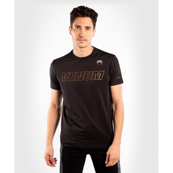 VE-04262-137-L-Venum Classic Evo Dry tech T-shirt - Black/Bronze - L