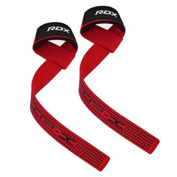 RDXWAC-S4R+-Gym Cotton Gel Strap Red Plus