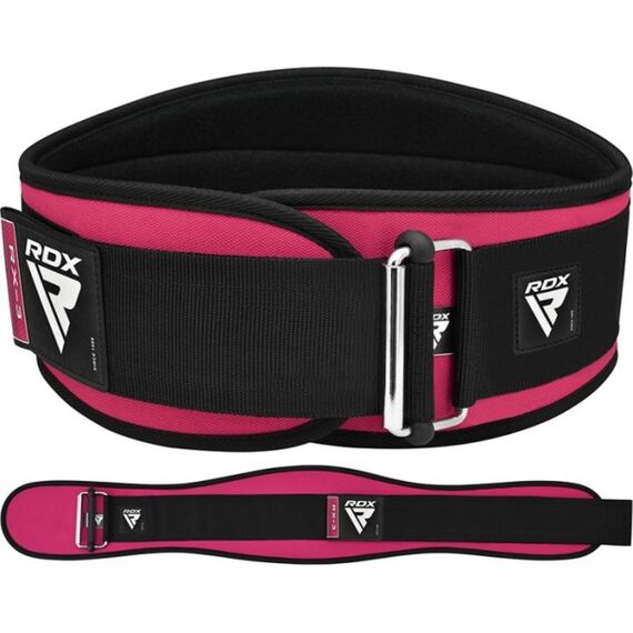 RDXWBE-RX3SP-M-Weight Lifting Belt Eva Curve Rx3 Sharp Pink-M