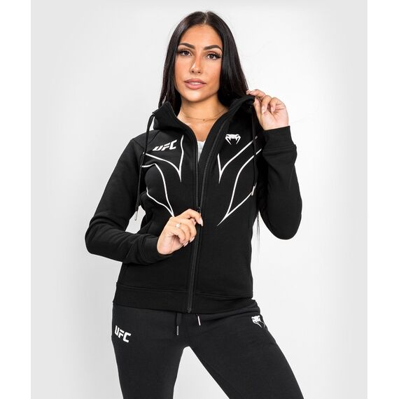 VNMUFC-00151-001-S-UFC Venum Fight Night 2.0 Replica Women's Full Zip Hoodie