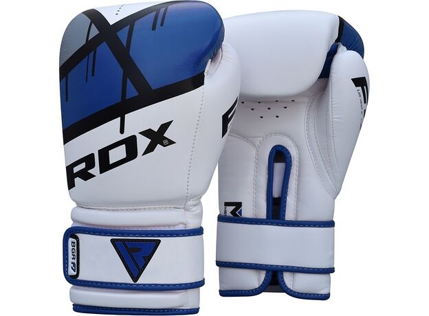 RDXBGR-F7U-12OZ-RDX F7 Ego Boxing Gloves Blue