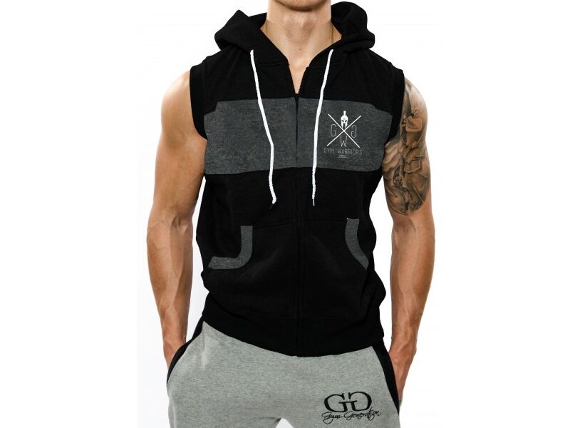 gsw sleeveless hoodie